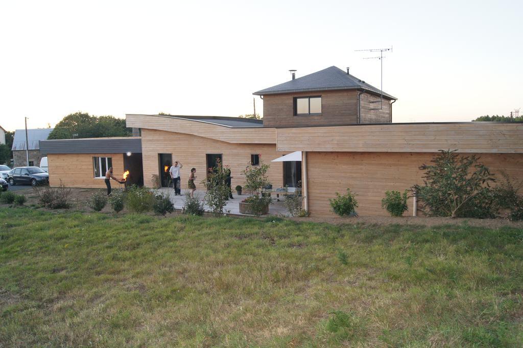 Maison En Ossature Bois Plaintel Экстерьер фото